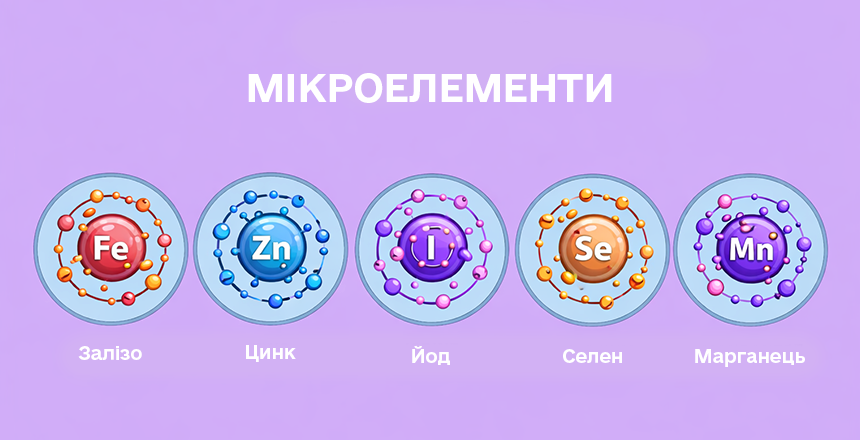 Фото - Мікроелементи: функції, норми та ознаки дефіциту